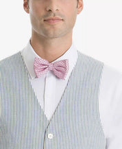 LAUREN RALPH LAUREN Mens UltraFlex Classic-Fit Blue seersucker Cotton Vest Small