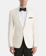LAUREN RALPH LAUREN Men's UltraFlex Classic-Fit Dinner Jacket 36R Off White