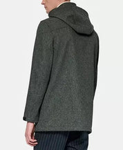 Marc New York Men's Doyle Hooded Jacket Medium Dark Grey