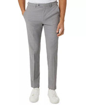MICHAEL KORS Men's Modern-Fit Stretch Solid Suit Dress Pants 33 X 32 Silver