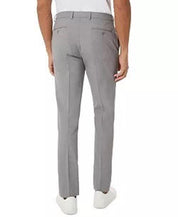 MICHAEL KORS Men's Modern-Fit Stretch Solid Suit Dress Pants 33 X 32 Silver