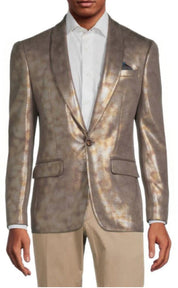 Men's Metallic Slim Fit Sportcoat 38R