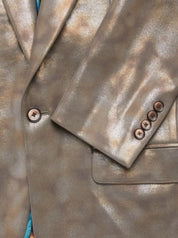 Men's Metallic Slim Fit Sportcoat 38R