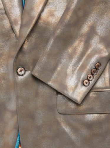 Men's Metallic Slim Fit Sportcoat 38R