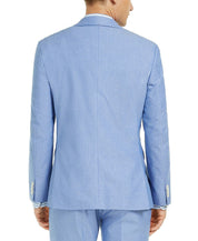 Tommy Hilfiger Men's Sport Coat 38S Blue Modern-Fit Chambray