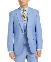 Tommy Hilfiger Men's Sport Coat 38S Blue Modern-Fit Chambray