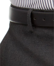 Alfani Men's Classic-Fit Stretch Solid Charcoal Dress Pants 40 X 32