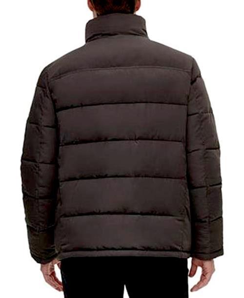 Calvin Klein Men's Full-Zip Puffer Coat Large Black