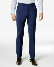 Bar III Skinny Fit Stretch Wrinkle-Resistant Dress Pants 38 x 32 Blue