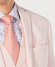 Bar III Men's Slim-Fit Linen Pink Sport Coat 38R Sport Coat