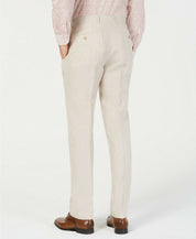 Bar III Men's Slim-Fit Linen Tan Dress Pants 30 x 32 Beige Tan