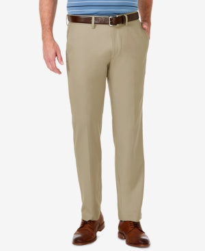 Haggar Men's Cool 18 Pro Khaki Pants 38X32