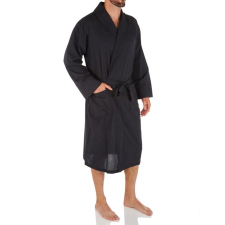 Hanes Mens Robe Black XL/XXL