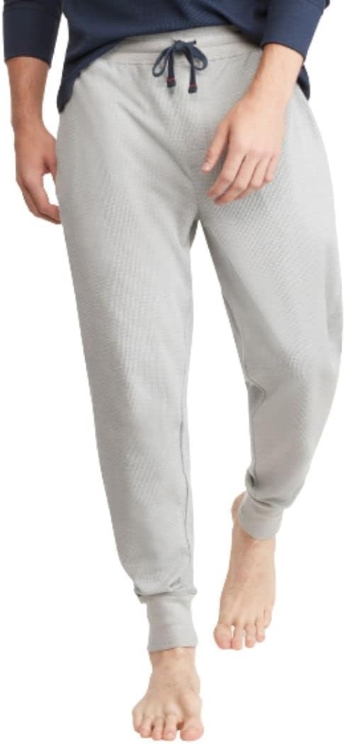 Tommy Hilfiger Men's Thermal Lounge Jogger Pants Grey XL