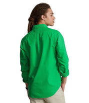 Polo Ralph Lauren Mens Classic Fit Garment-Dyed Oxford Shirt Small Golf Green