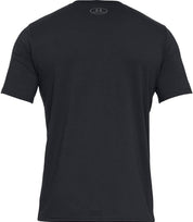 Men's Under Armour Sportstyle Boxed Logo T-Shirt Medium Black Graphite