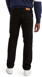 Levis Mens 505 Regular Fit Jeans 33 / 34 House Cat Black
