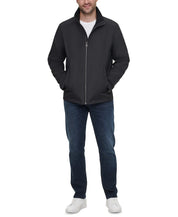 Calvin Klein Men's Stand-Collar Lightweight Jacket Small Black Waterproof