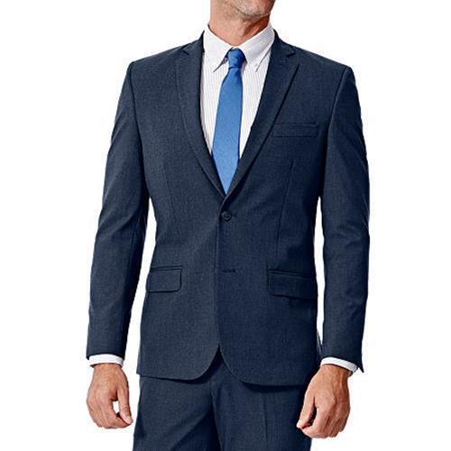 Haggar J.M. Men’s Slim-Fit 4-Way Stretch Suit Jacket Navy Blue 40L