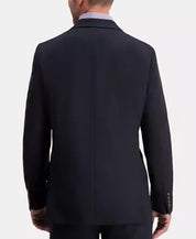 Haggar Active Mens Slim Fit Suit Jacket 40S Black Jacket Only