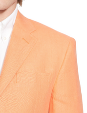 Lauren Ralph Lauren Men's UltraFlex Classic-Fit Linen Sport Coat Peach 38R