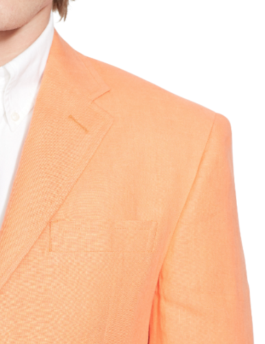 Lauren Ralph Lauren Men's UltraFlex Classic-Fit Linen Sport Coat Peach 38R