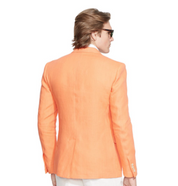 Lauren Ralph Lauren Men's UltraFlex Classic-Fit Linen Sport Coat Peach 38R