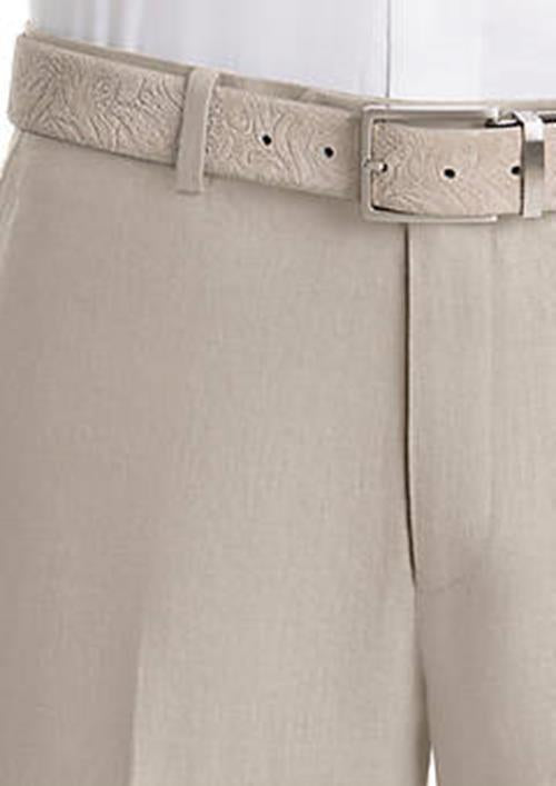 Lauren By Ralph Lauren Mens Regular fit Dress Pants 32 / 30 Beige