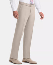 Lauren Ralph Lauren Men's UltraFlex Classic-Fit Tan Linen Pants 35 x 30