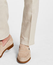 Lauren Ralph Lauren Men's Classic-Fit Solid Linen Dress Pants 40 x 32 Tan