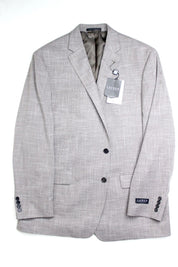 Lauren Ralph Lauren Mens Suit Jacket 46L Brown Check Weave