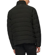 Marc New York Men's Carlisle Stretch Packable Moto Jacket Black XXL 2XL