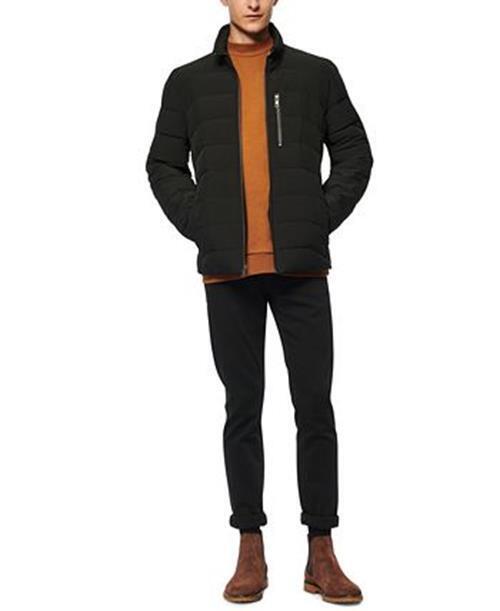 Marc New York Men's Carlisle Stretch Packable Moto Jacket Black XXL 2XL