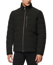 Marc New York Men's Carlisle Stretch Packable Moto Jacket Black XXL 2XL