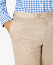 TALLIA Men's Slim-Fit Knit Dress Pants Beige Cream 38 x 30 Flat Front