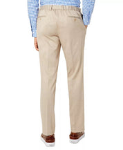 TALLIA Men's Slim-Fit Knit Dress Pants Beige Cream 38 x 30 Flat Front