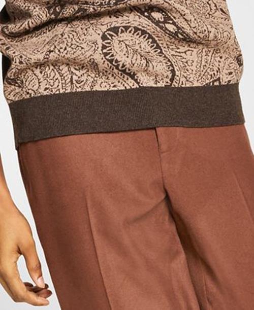 Alfani Men's Slim-Fit Solid Dress Pants 30 X 30 Vicuna Brown