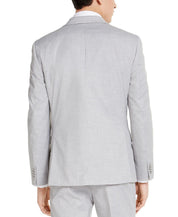 Alfani Men's Slim-Fit Stretch Solid Suit Jacket Light Grey 36S Two Button