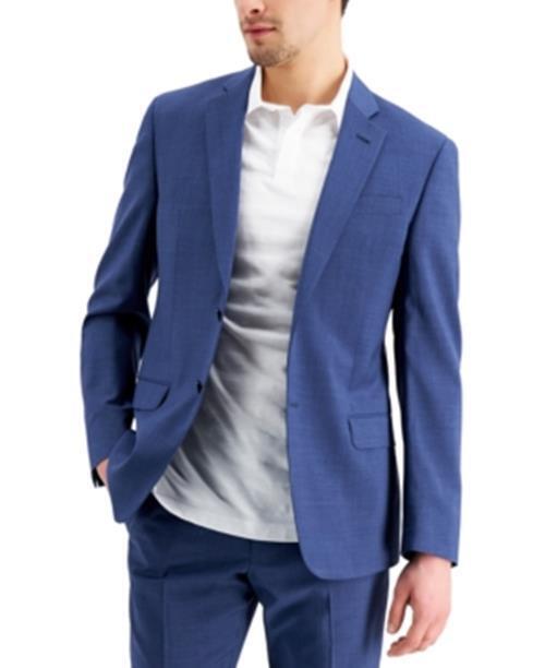 A|X Armani Exchange Men's Slim-Fit Suit Jacket Navy 44L