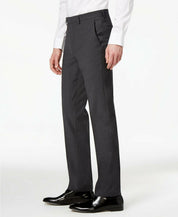 Bar III Skinny Fit Stretch Wrinkle-Resistant Dress Pants 32 x 34 Charcoal