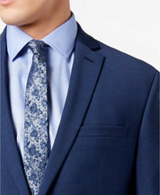 Bar III Men's Slim-Fit Active Stretch Suit Jacket 42L Bright Navy Blue