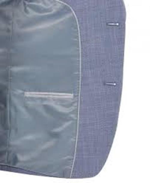 Bar III Men's Slim-Fit Solid Blazer Sport Coat 46L Light Blue