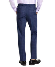 Tommy Hilfiger Mens Modern fit Dress Pants 46 / 34 Navy Blue Plaid