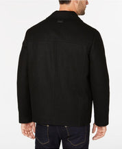 Calvin Klein Men's Wool Hipster Jacket Coat Grey 2XL
