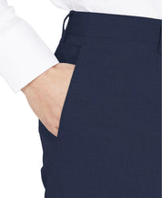 Dkny Men's Modern-Fit Stretch Dress Pants 34 X 32 Navy Blue