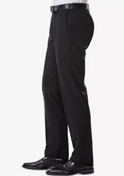 HAGGAR J.M. Men’s Dress Pants 30 x 32 Black Slim-Fit 4-Way Stretch