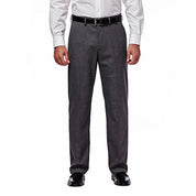 J.M. Haggar Men's Classic Fit Stretch Dress Suit Pants Dark Grey 42 x 29