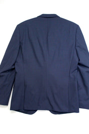Hugo Boss Men's Slim-Fit Super Flex Stretch Micro-Check Suit Jacket Navy 44R
