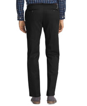 IZOD Men's American Straight-Fit Flat Front Chino Pants 40 x 30 Black