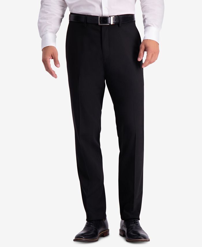 Kenneth Cole Reaction Men Slim fit Dress Pants 32 / 29 Black Check